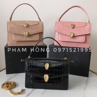 Túi xách bvl đầu rắn vân rắn. Mẫu mới nhất fullbox ảnh thật