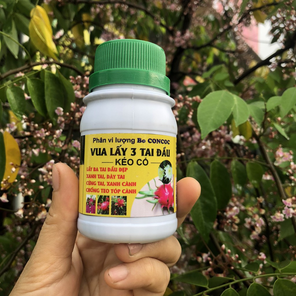 Lấy 3 tai đầu, Kéo cổ- Chuyên thanh long *100ml