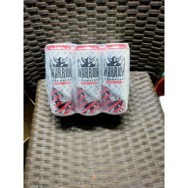Warrior dâu lon ( sting thái Hương dâu) 1 lốc 6 chai