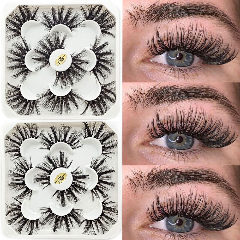 Lông Mi Giả Phủ Lông Dày 25mm Trang Điểm Tiện Dụng