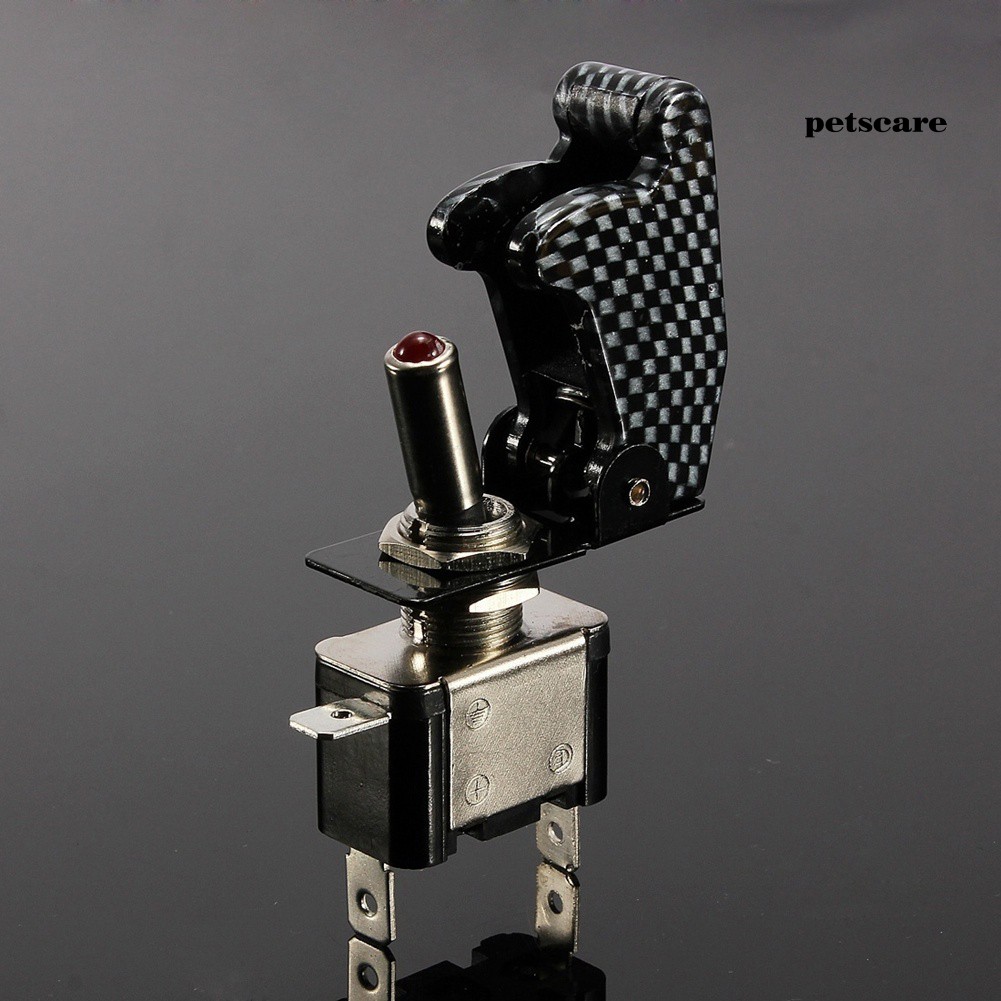 Công Tắc Bật / Tắt Đèn Led SPST PTC-12V 20A Chuyên Dụng Cho Xe Hơi