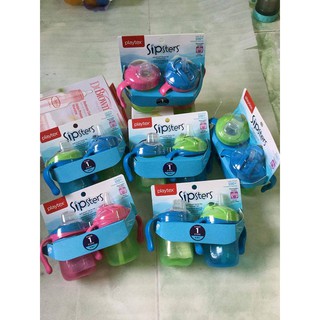 Set 02 bình tập uống nước Playtex cho bé 180ml