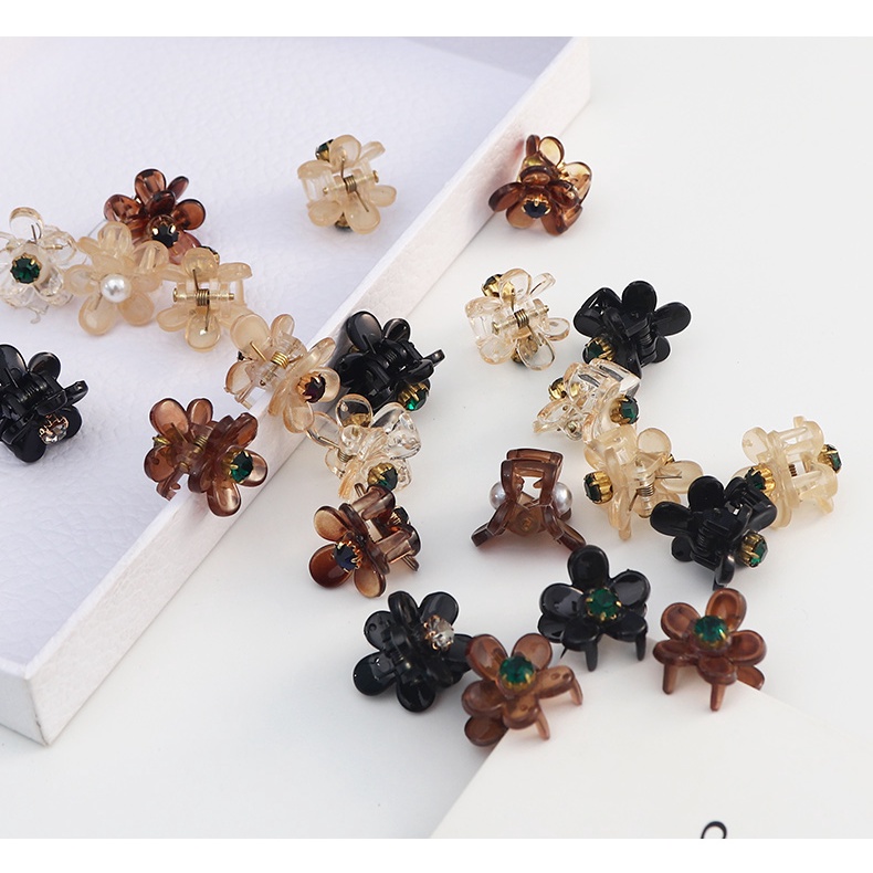 Set 5 Kẹp Tóc Mini Kiểu Dáng Đơn Giản Tiện Dụng