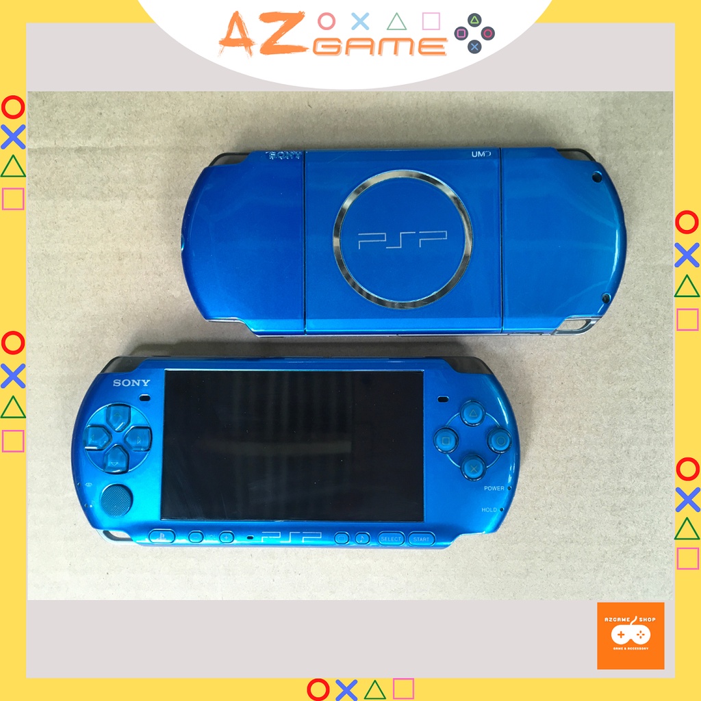 Máy PSP 3000 (Full game PSP/PS1/GBA/NES/SNES/GAME THÙNG) + Đủ Phụ Kiện
