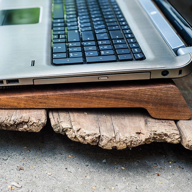 [Hàng Bán Chạy] Chân kê Laptop bằng gỗ , tản nhiệt laptop, chống mỏi tay, sang trọng, gỗ tự nhiên