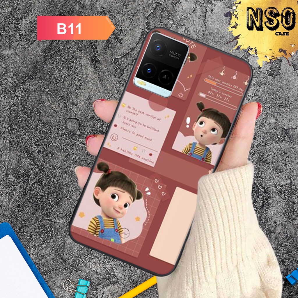 [HÀNG MỚI HOT] Ốp Lưng Vivo Y21 - Y21s In Hình Girl Siêu Cute Đẹp