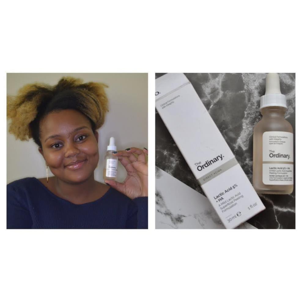 Serum The ordinary Lactic Acid 5% + HA Làm Sáng Và Đều Màu Da