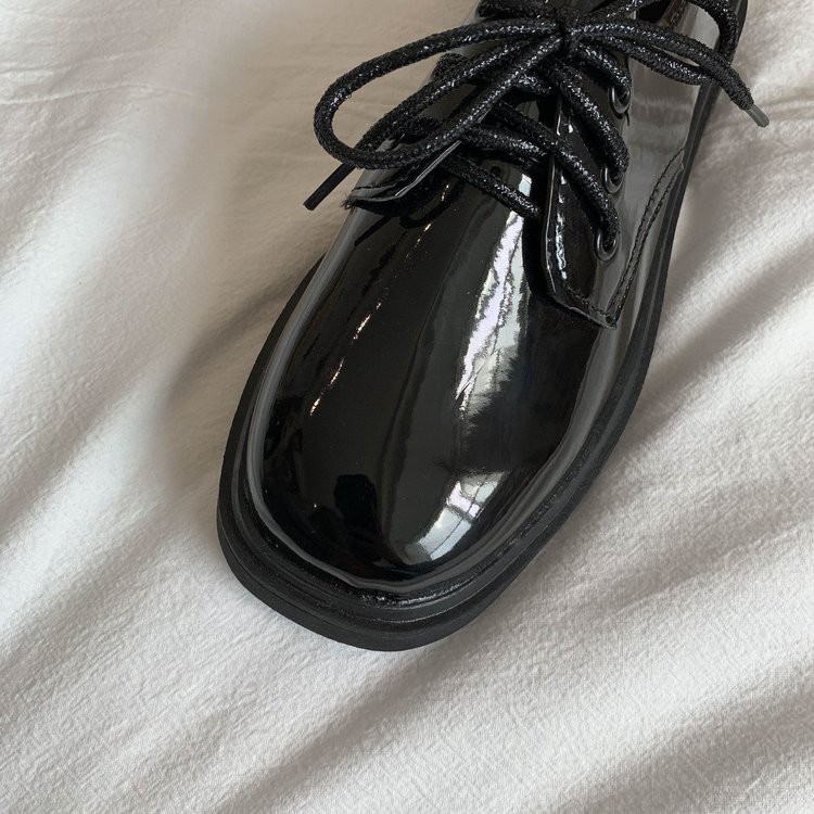 ulzzang Giày da Oxford đế bằng thời trang dành cho học sinh | BigBuy360 - bigbuy360.vn