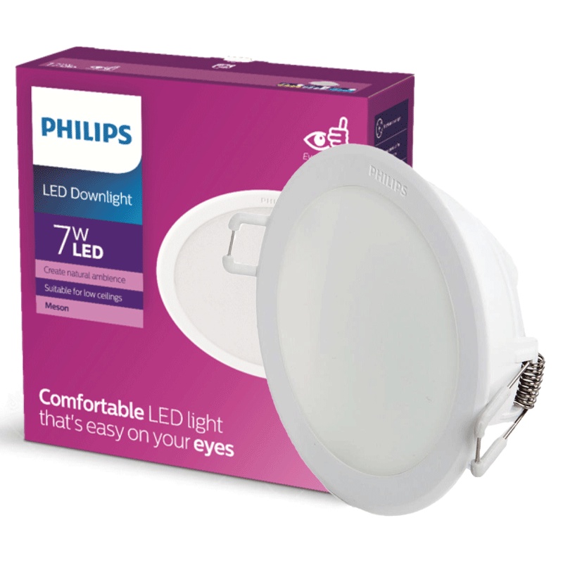 Bộ đèn LED PHILIPS Âm Trần MESON G3  -  - ánh sáng đồng đều