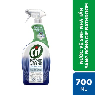 Chai Xịt Tẩy Rửa Nhà Tắm CIF 700ml