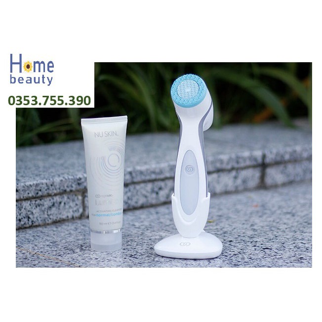 Bộ sản phẩm máy rửa mặt và sữa rửa mặt ageLOC LumiSpa cho Da Thường - BH 2 Năm (có hóa đơn và phiếu bảo hành chính hãng)