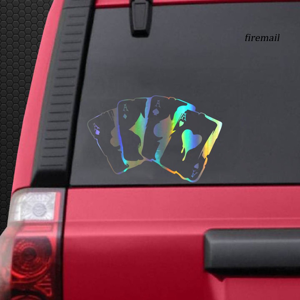 Cuộn Băng Dính Phản Quang Hình Lá Bài Poker