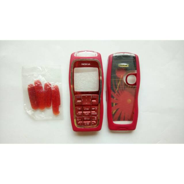 Ốp Điện Thoại Cao Su Màu Đỏ Cho Nokia 3220