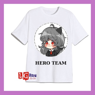 ÁO THUN HERO TEAM CHO BÉ GÁI ( ĐỦ SIZE ÁO, TỪ 10KG ĐẾN 90KG)