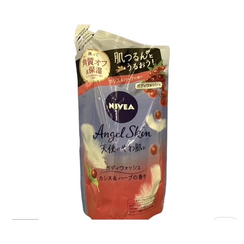 Sữa tắm Nivea Angel  skin nội đia Nhật dạng chai 480ml và túi 360ml