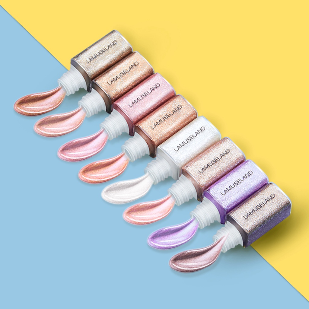 [Hàng mới về] Phấn Mắt Dạng Lỏng Có Độ Bóng Cao Lâu Trôi Không Thấm Nước La4004 | BigBuy360 - bigbuy360.vn