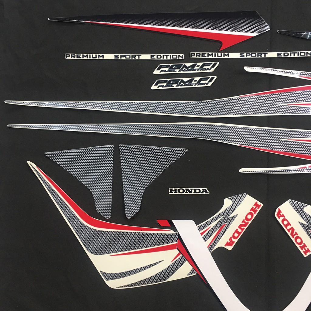 (MỚI VỀ) TEM DÁN XE MÁY, TEM 3 LỚP DÁN DÀN ÁO XE AIR BLADE ĐỜI 2011, AIR BLADE ĐẦU BÒ