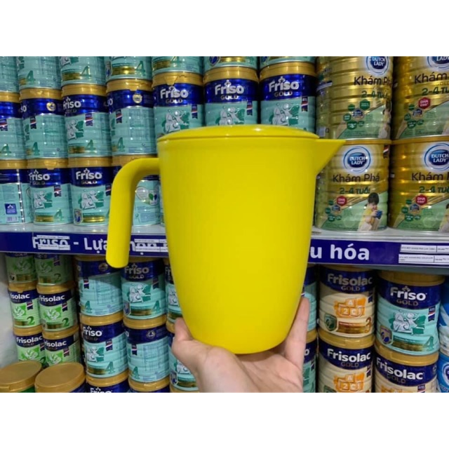 Ca nhựa có vạch chia 1l