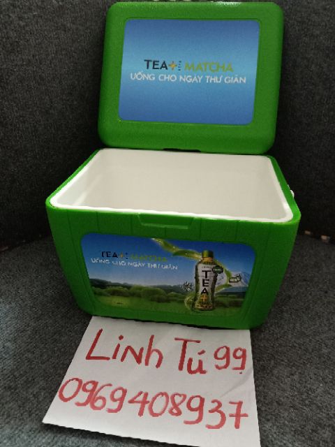 THÙNG ĐÁ 6.8L MÀU XANH MATCHA