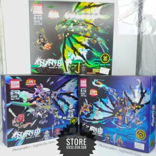 Combo 3 hộp Lego Quan Guan