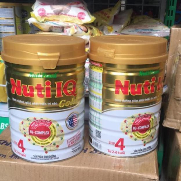 Sữa Nuti IQ gold combo 2 lon 4(900g) dành cho trẻ 2-6 tuổi