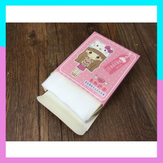 Hộp 50m bông tẩy trang mỏng nội địa trung | BigBuy360 - bigbuy360.vn