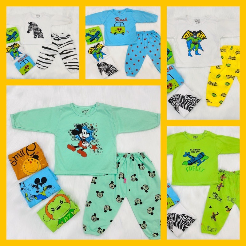 Đồ bộ sơ sinh cotton cho bé