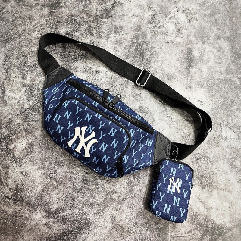 Túi Đeo Bao Tử MLB Full Mạc Tag Full Màu Siêu Hot