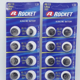pin Ag13,lr44 rocket ( pin nút, đồng hồ, máy tính ....)