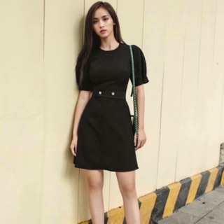 Váy đen đỏ chất đẹp