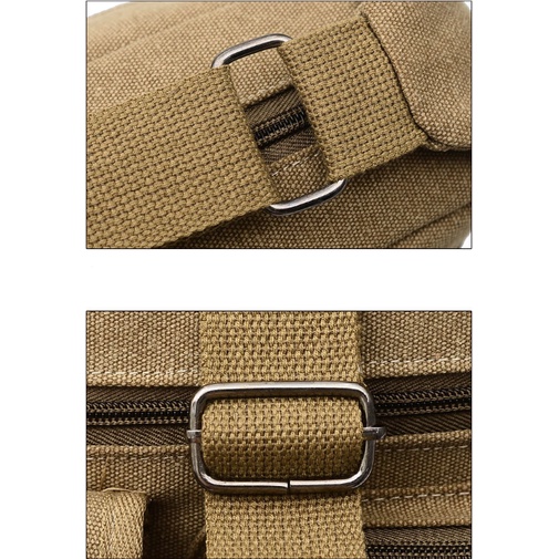 túi đeo vai nam túi vải canvas dày