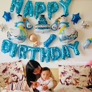 Set bóng sinh nhật cho bé tuổi Gà 4