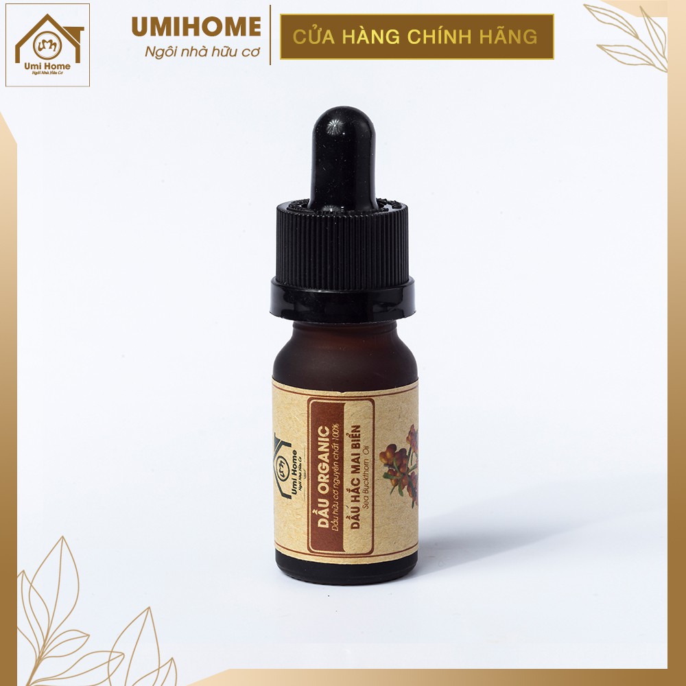 Dầu Hắc Mai Biển phục hồi tái tạo da hữu cơ UMIHOME nguyên chất | Sea buckthorn oil 100% Organic 10ML