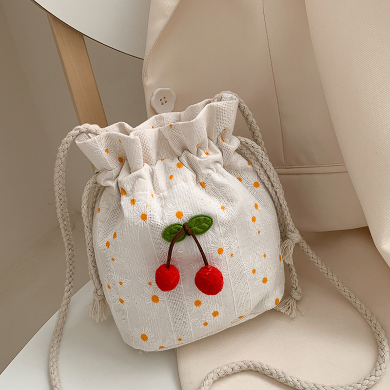 Túi Đeo Chéo Họa Tiết Hoa Xinh Xắn Cho Nữ