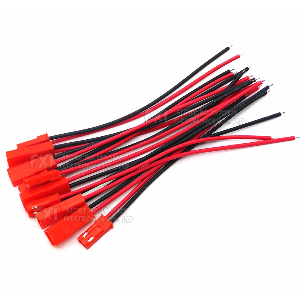 Cáp Nối JST Male + Female Cho Pin RC 10CM 20CM 30CM