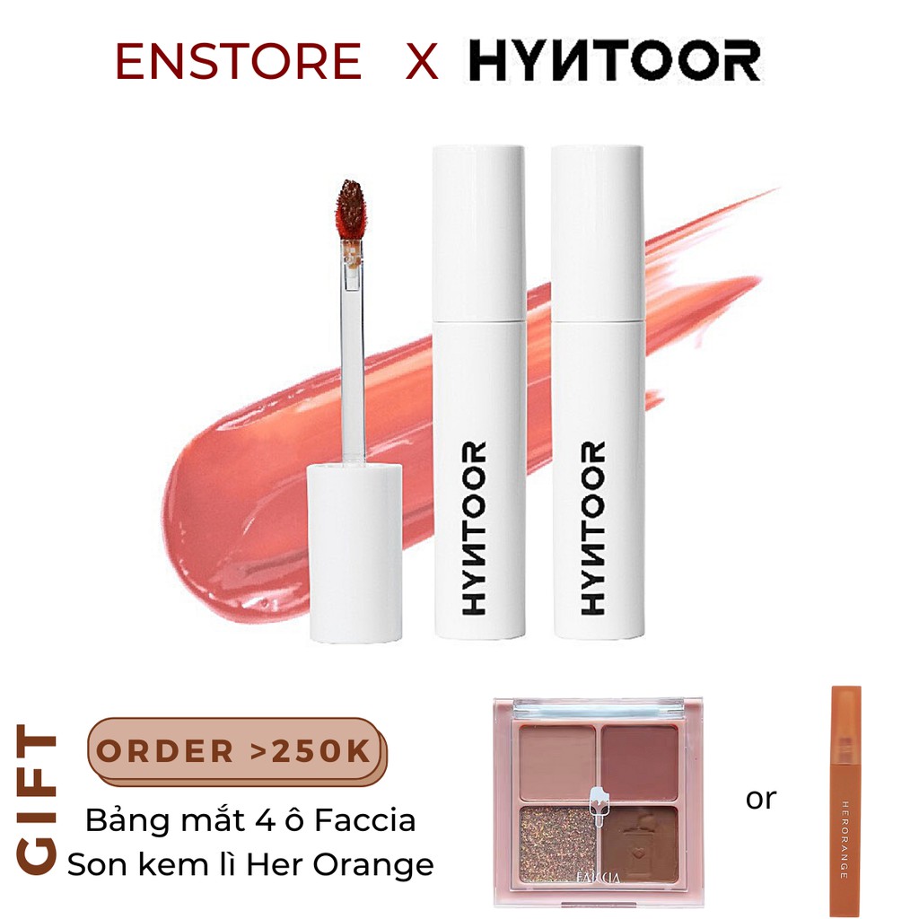 [HYNTOOR] Son kem bóng Hyntoor Lasting Glossy Tint