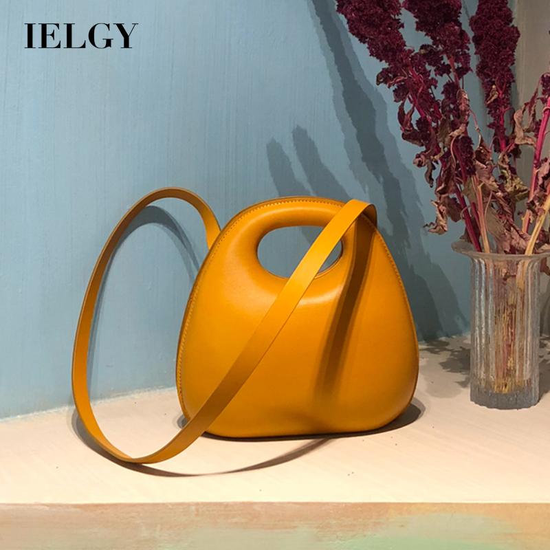 Túi đeo chéo IELGY dáng tròn nhỏ thời trang dành cho nữ