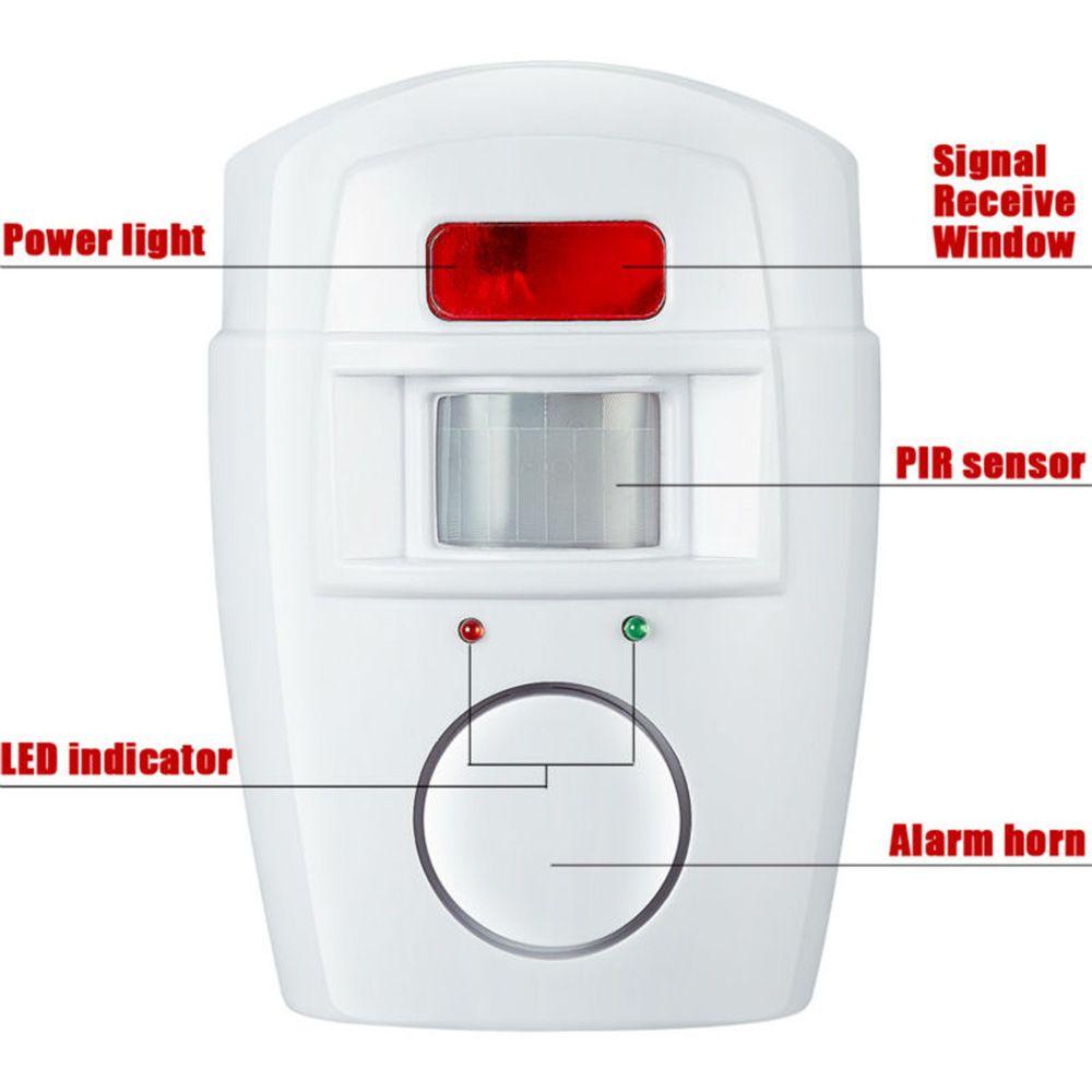 Hệ Thống Báo Động An Ninh Không Dây Điều Khiển Từ Xa 2 Nút
