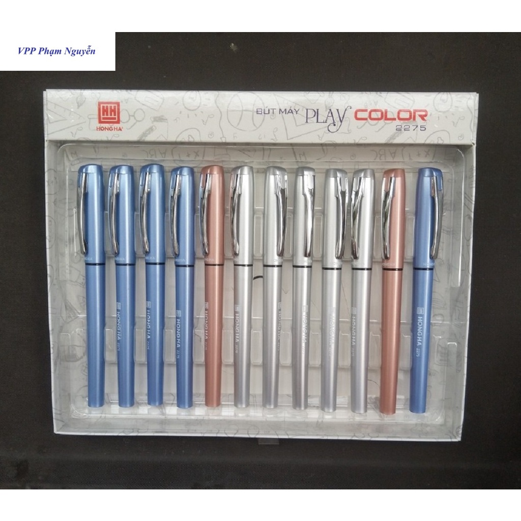 Bút máy nét trơn Color Hồng Hà 2275, bút ngòi mài êm trơn, không xước giấy - Loki Home