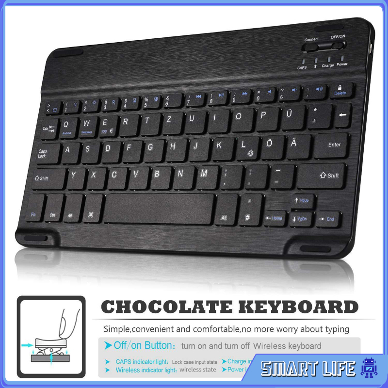 Bao Da Kèm Bàn Phím Cho Samsung Galaxy Tab S6 Lite 10.4 '' | BigBuy360 - bigbuy360.vn