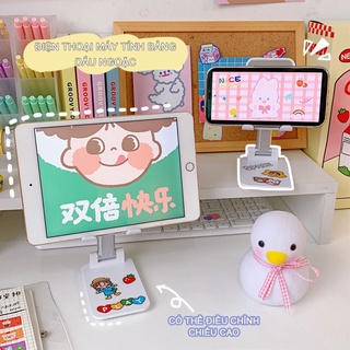 Giá đỡ điện thoại để bàn gấp gọn đa năng chất liệu nhựa cao cấp phù hợp mọi dòng điện thoại, ipad