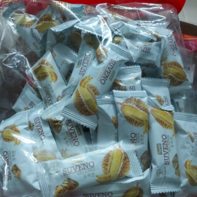 ( Vị sầu riêng ): 500g bánh sữa chua xốp - giòn - Suveno.
