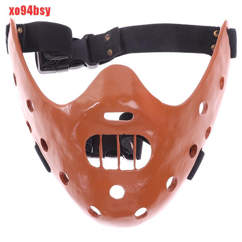 [xo94bsy]Silence of the Lambs Hannibal Lecter Cosplay Mask Fancy Halloween Party Props