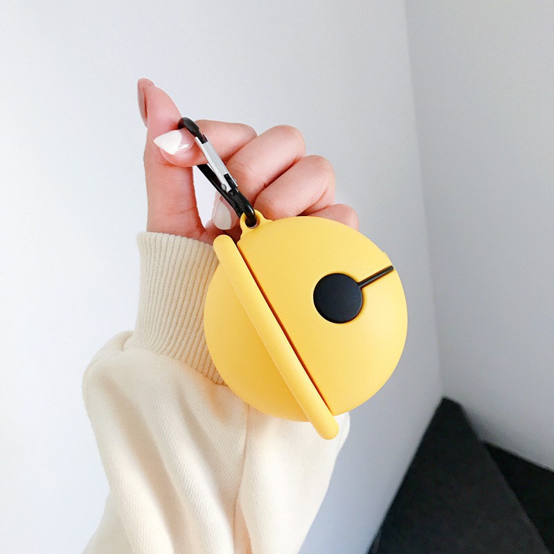 Vỏ bảo vệ hộp sạc tai nghe bluetooth không dây hình doraemon 3d đáng yêu thích hợp cho Airpods Pro/ Airpods Pro 1 2