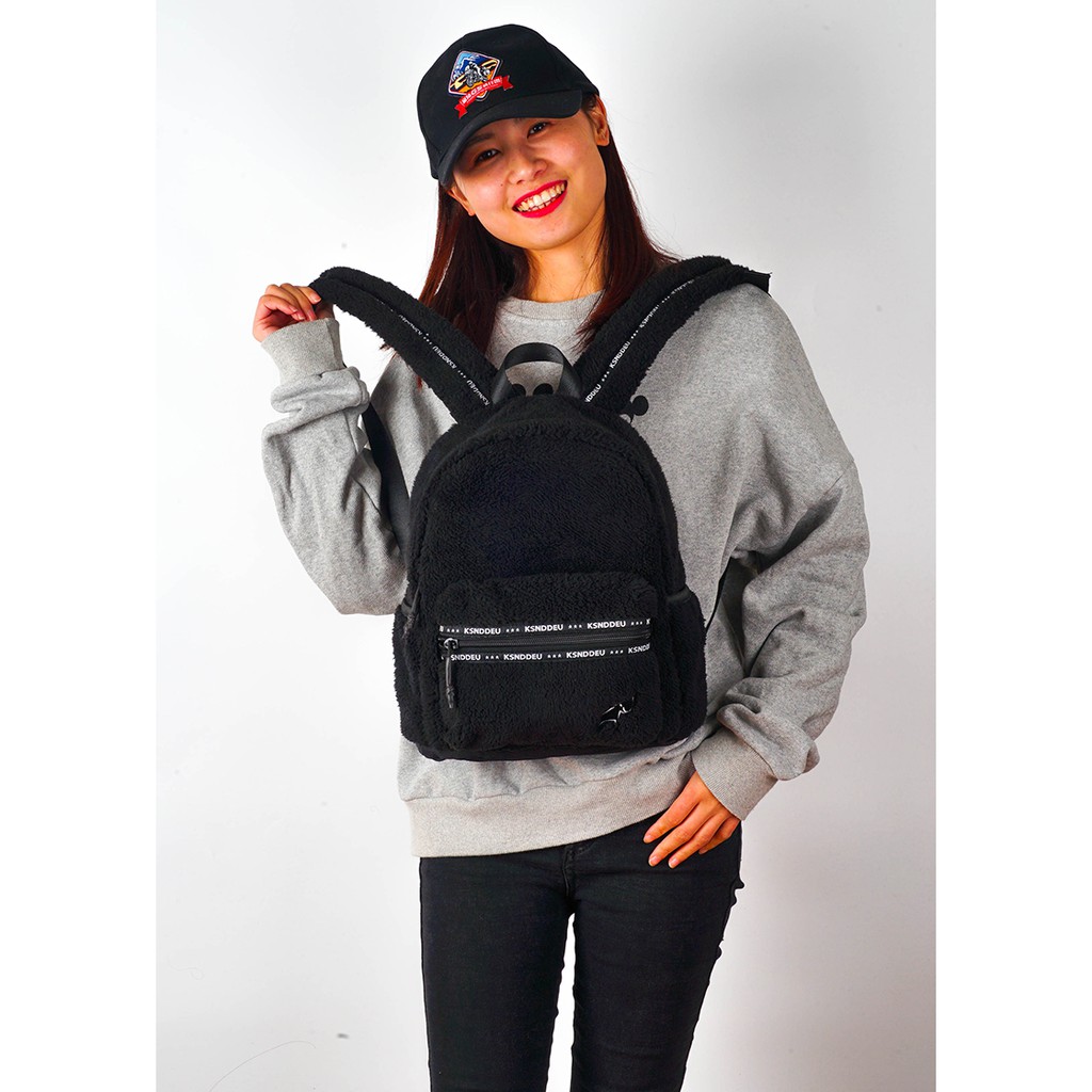 Ba Lô Mini Ksnddeu Bằng Lông Cừu Polyester Sức Chứa Dành Cho Bé Gái