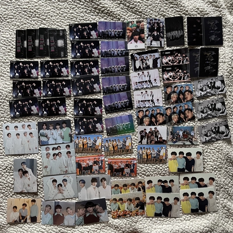 Ảnh tách lẻ card BTS hàng chính hãng official