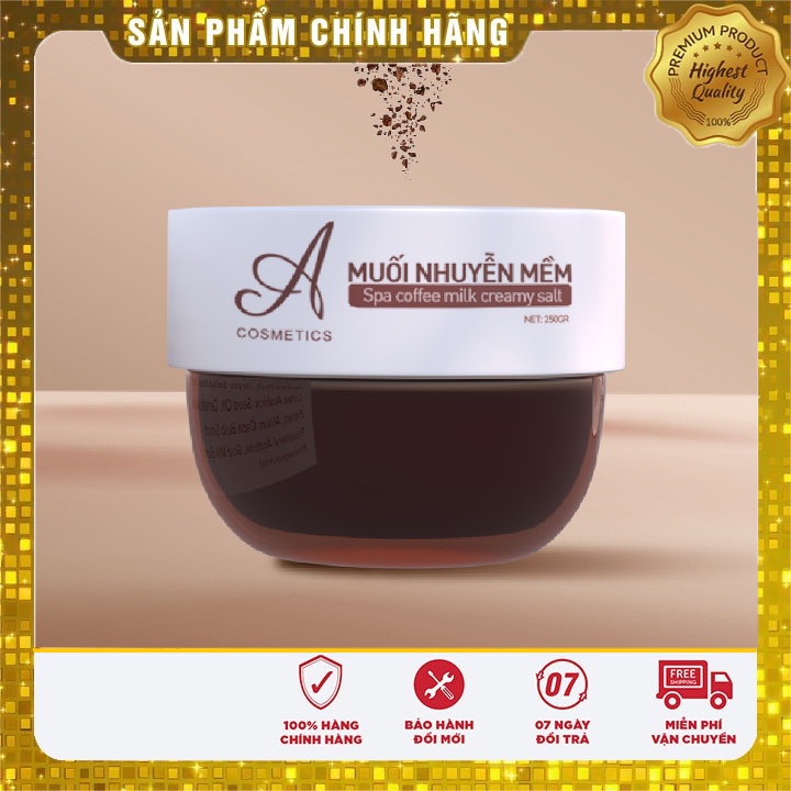 Muối nhuyễn mềm tẩy da chết a cosmetic hộp 250g