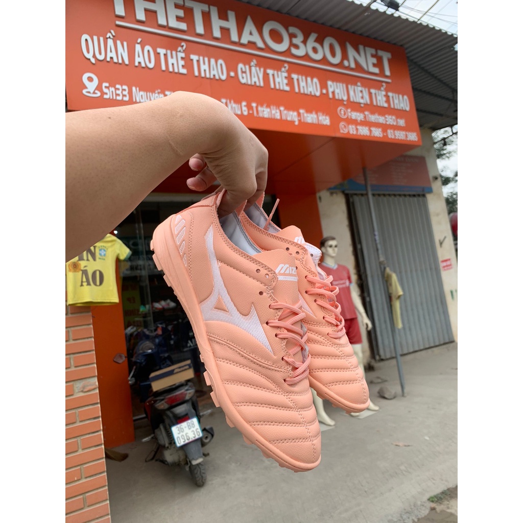 Giày Đá Bóng Mizuno Japan Neo 3 Trắng/Xanh TF -LKH(