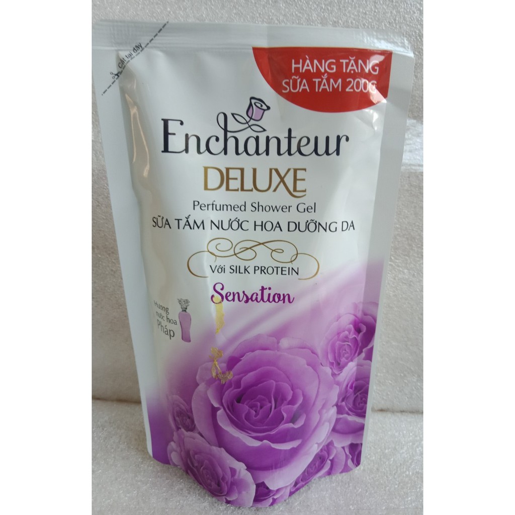 Sữa Tắm Hương Nước Hoa Enchanteur Charming Túi