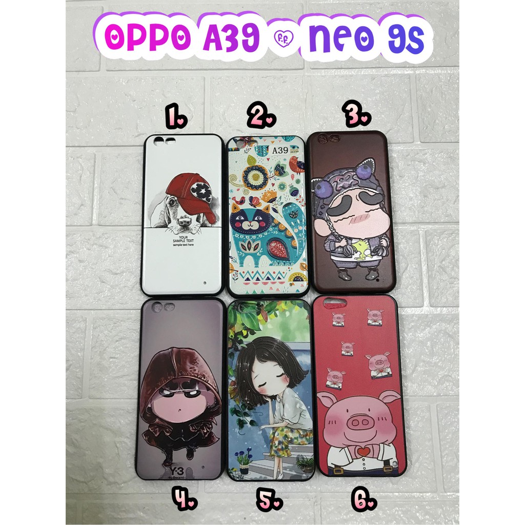 ỐP LƯNG THỜI TRANG OPPO A39/ NEO 9S